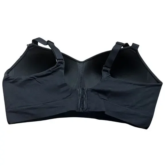 SHAPERMINT Essentials Supportive Comfort Wireless Shaper Bra Black NWT XXL 2XL - Picture 3 of 10